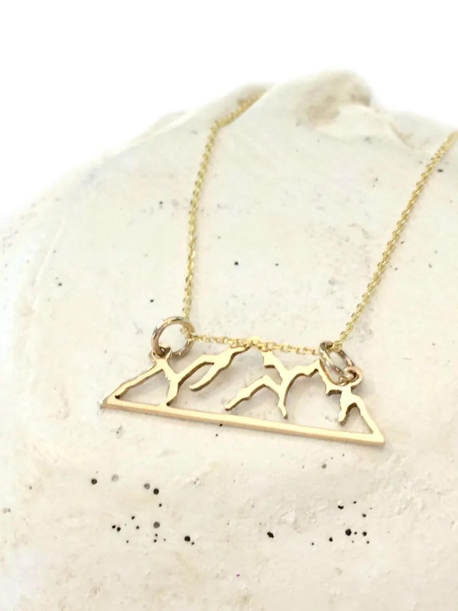 Mountain Range Necklace