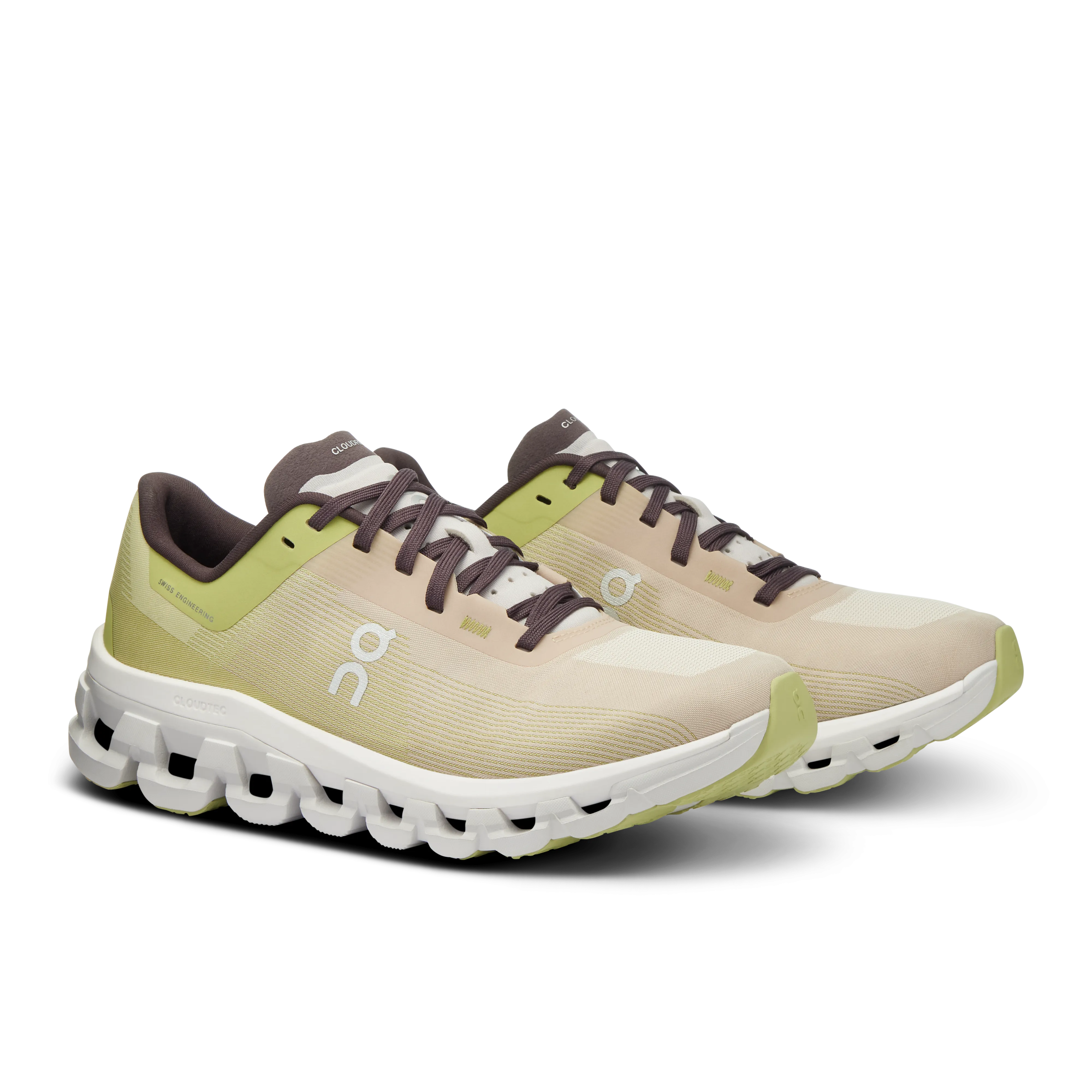 On Running Men's Cloudflow 4 Shoes - Zest / Frost