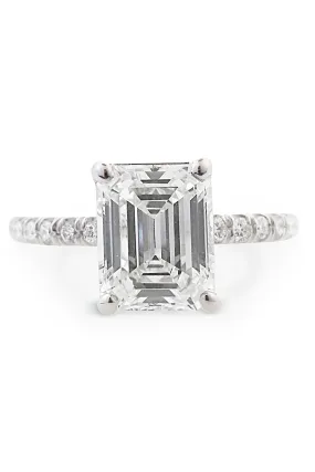 Oster Collection Emerald Cut Diamond Ring