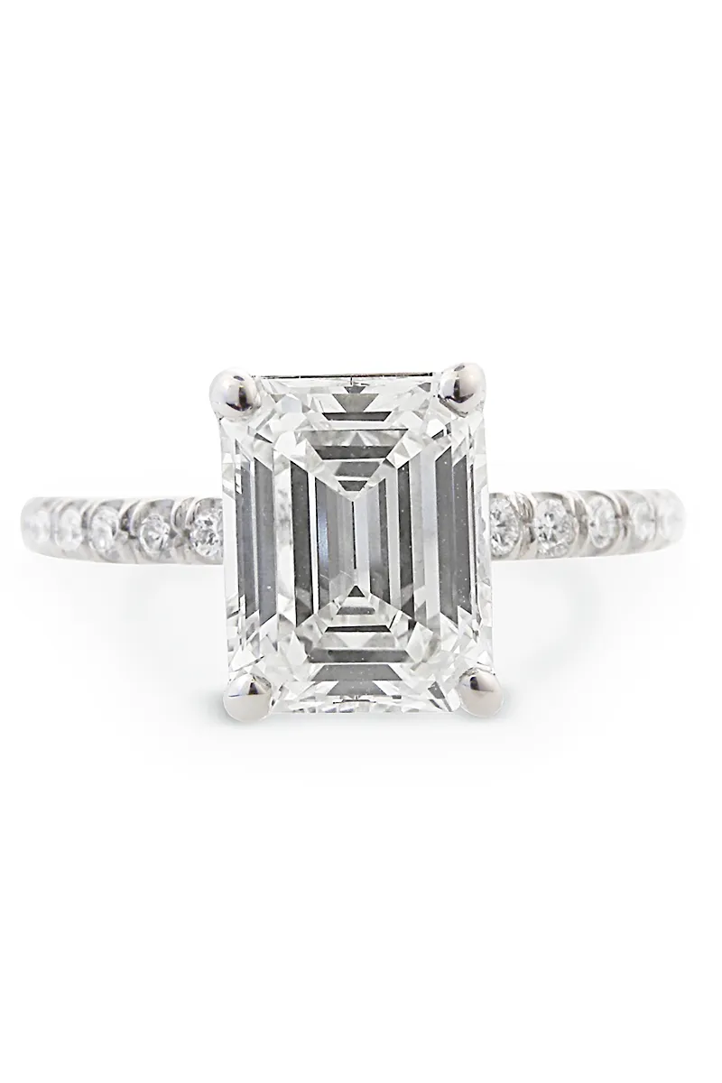 Oster Collection Emerald Cut Diamond Ring