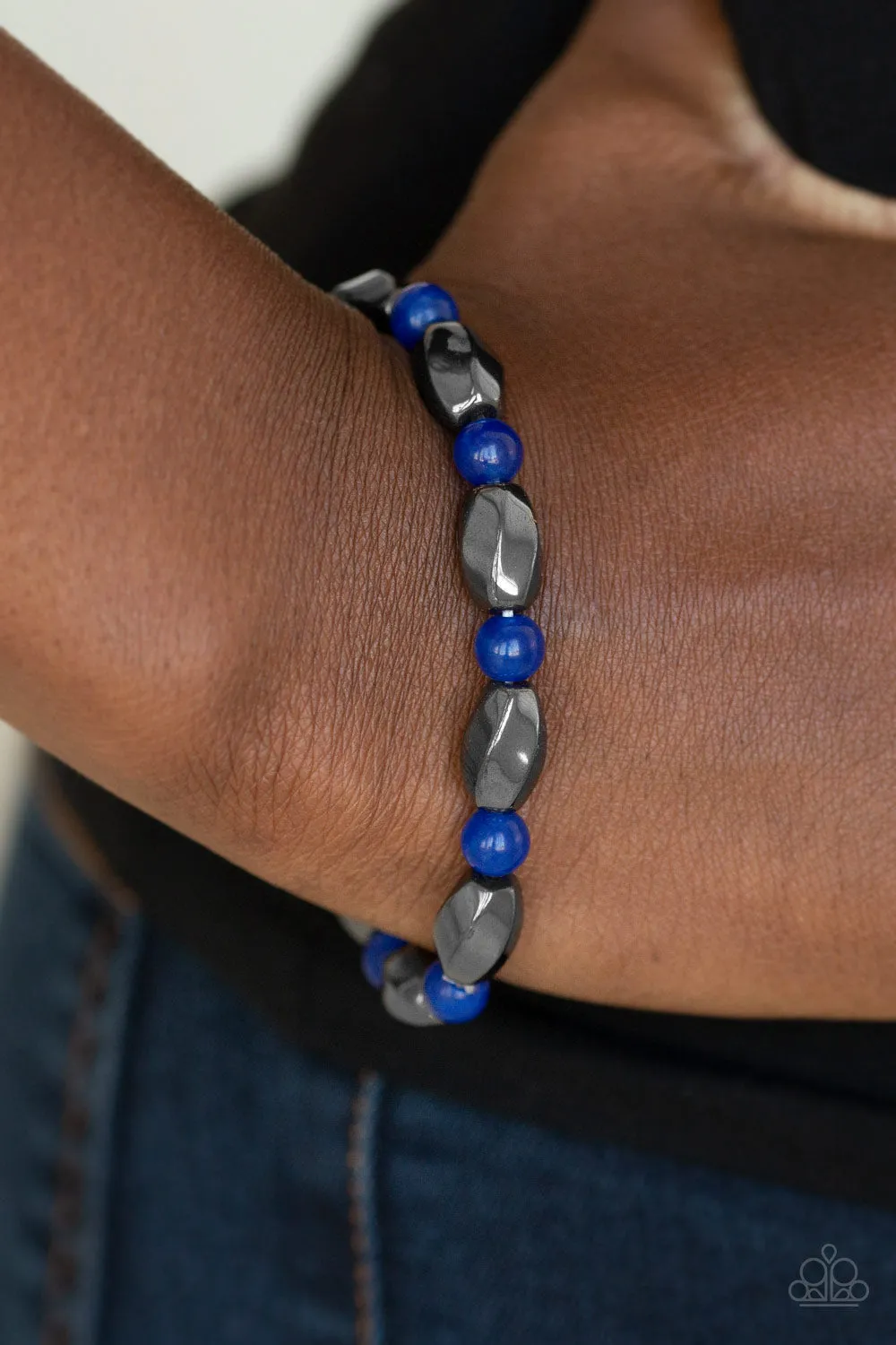 Paparazzi Bracelet ~ To Each Their Own - Blue