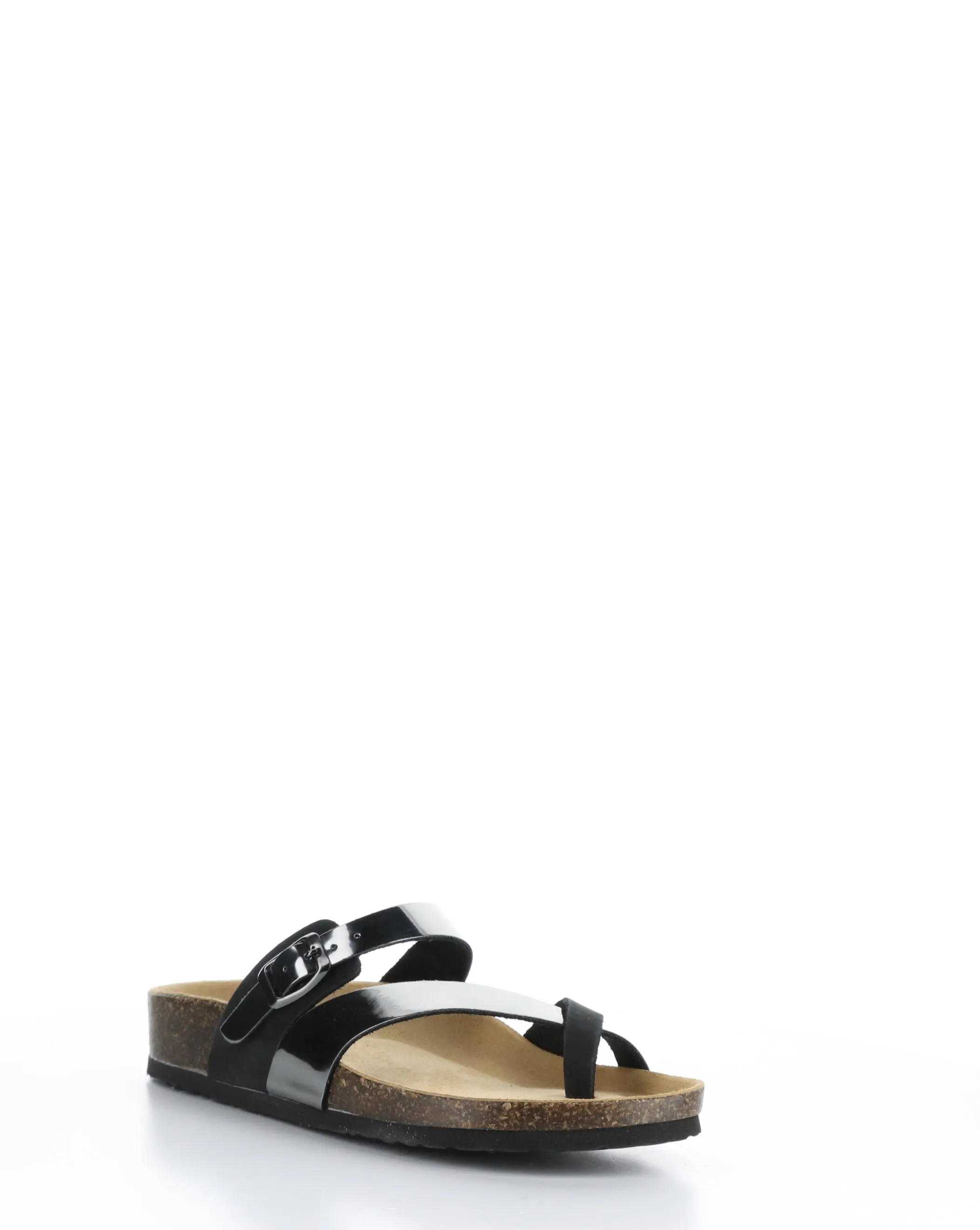 PARR BLACK/PEWTER Slip-on Sandals