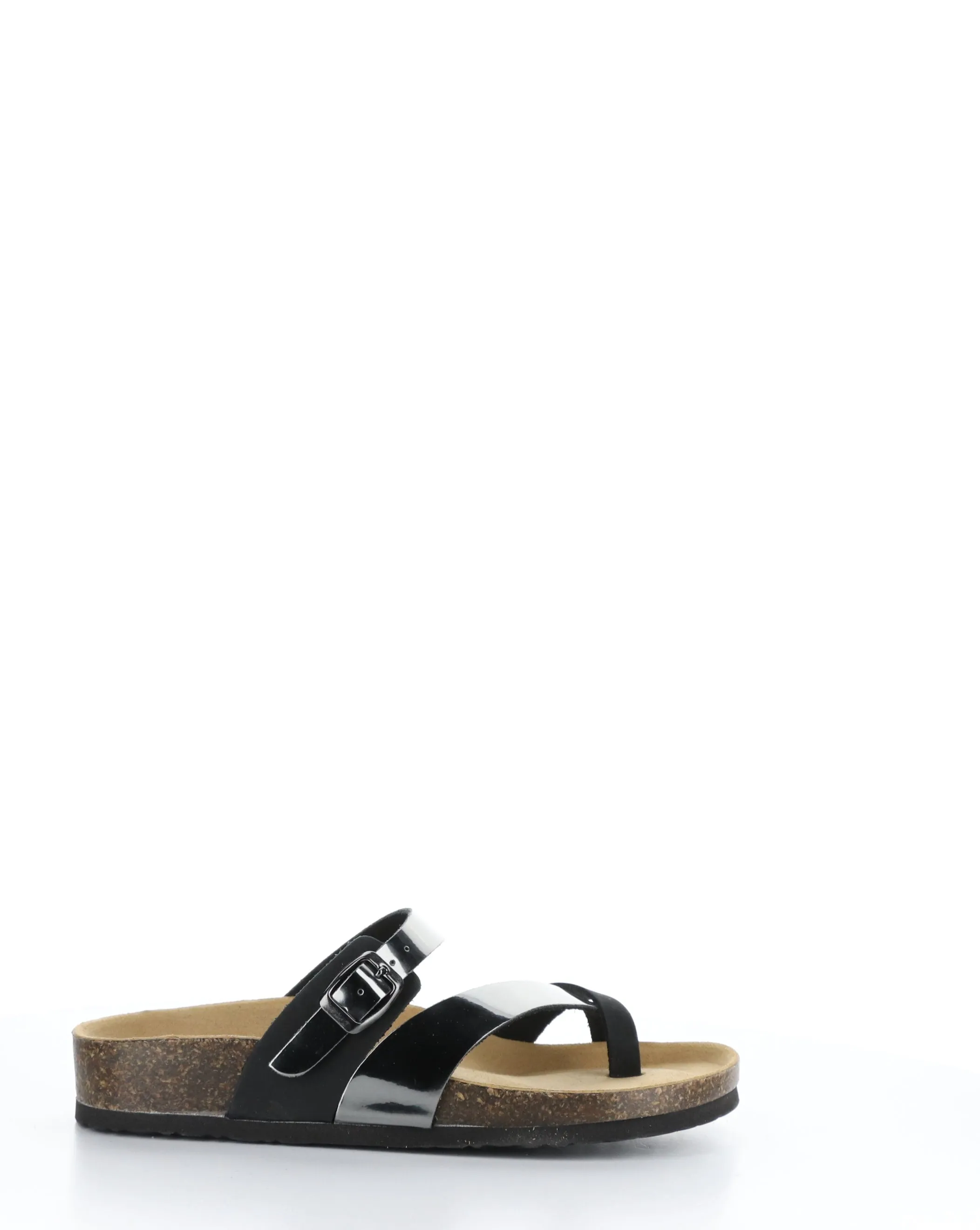 PARR BLACK/PEWTER Slip-on Sandals