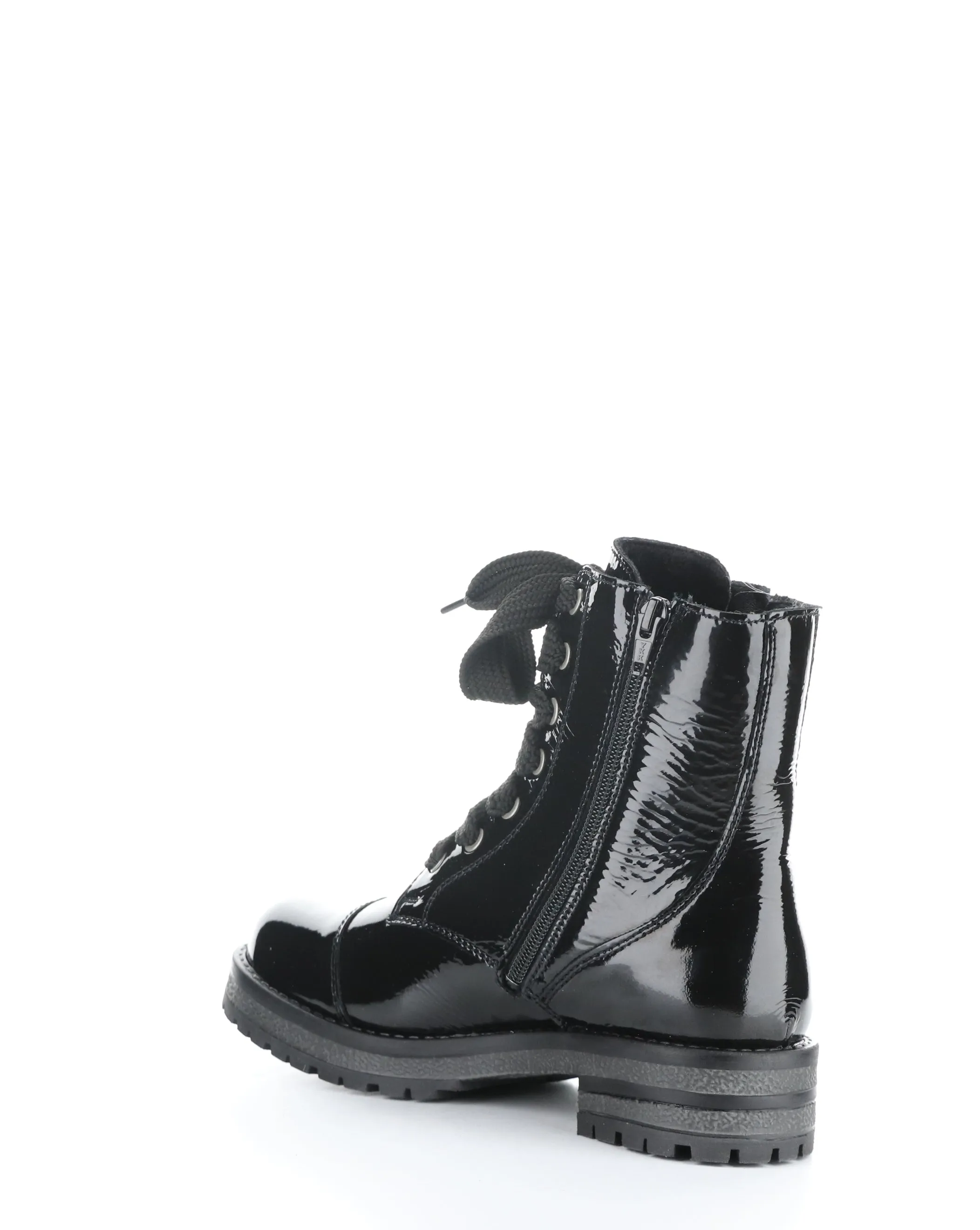 PAULIE BLACK Round Toe Boots