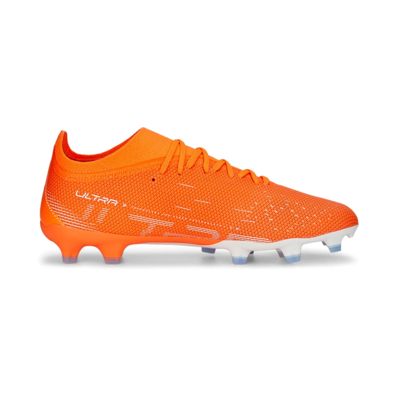 Puma men's football boot Ultra Match FG/AG 107217 01 orange white blue