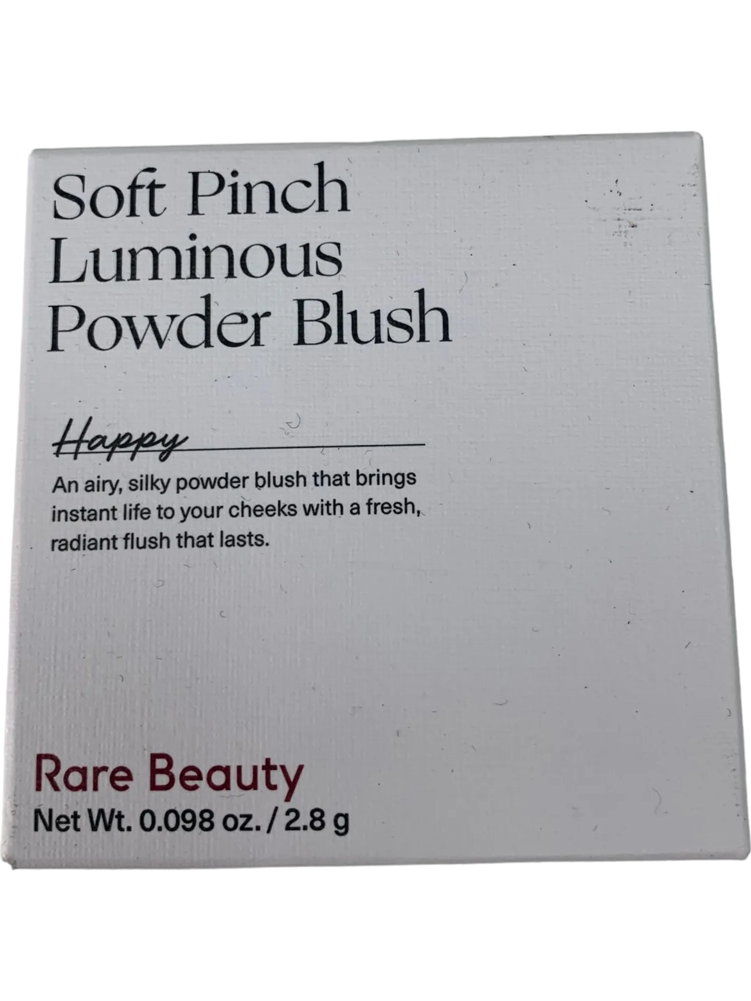 Rare Beauty Pink Soft Pinch Luminous Powder Blush Happy 0.098oz