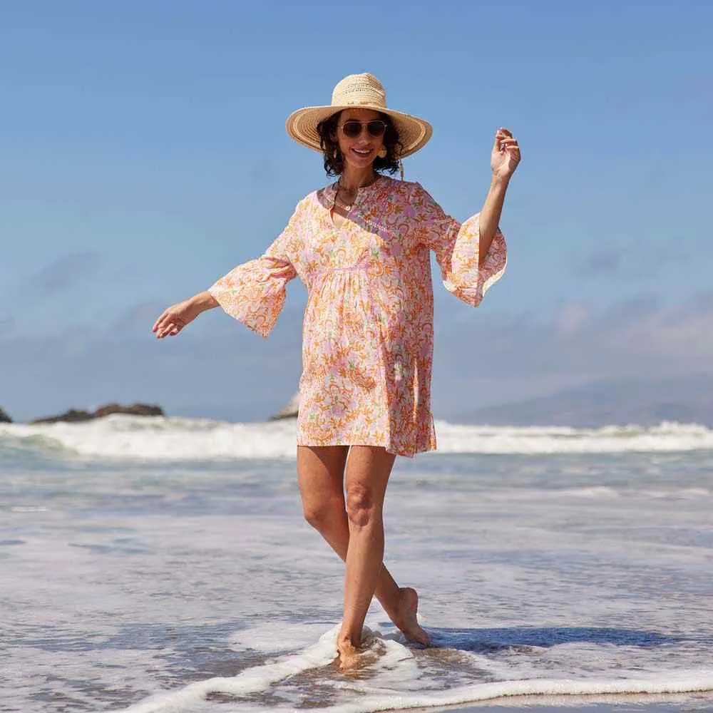 Reese Pink Beach Dress