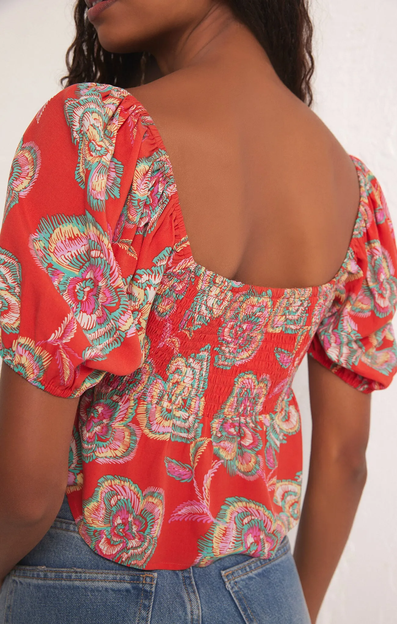 Renelle Tango Floral Top