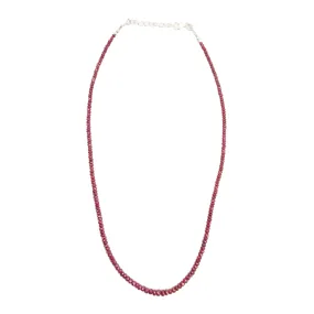 Ruby - Beaded Necklace