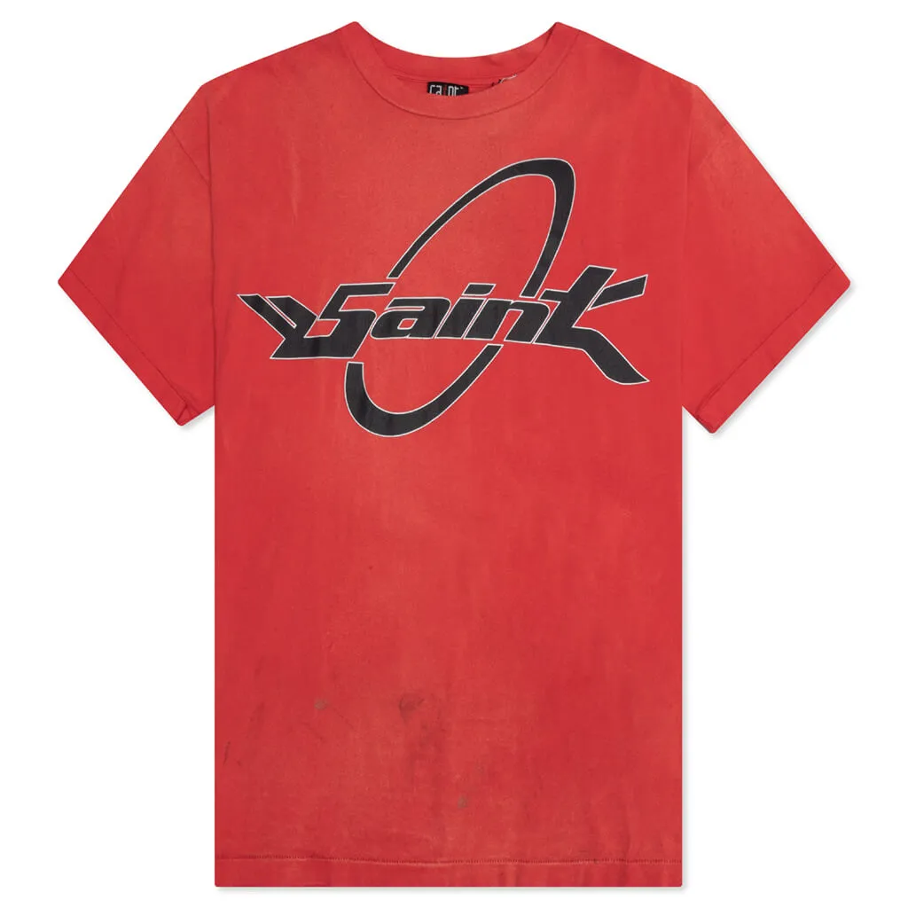 S. Circle S/S T-Shirt - Red