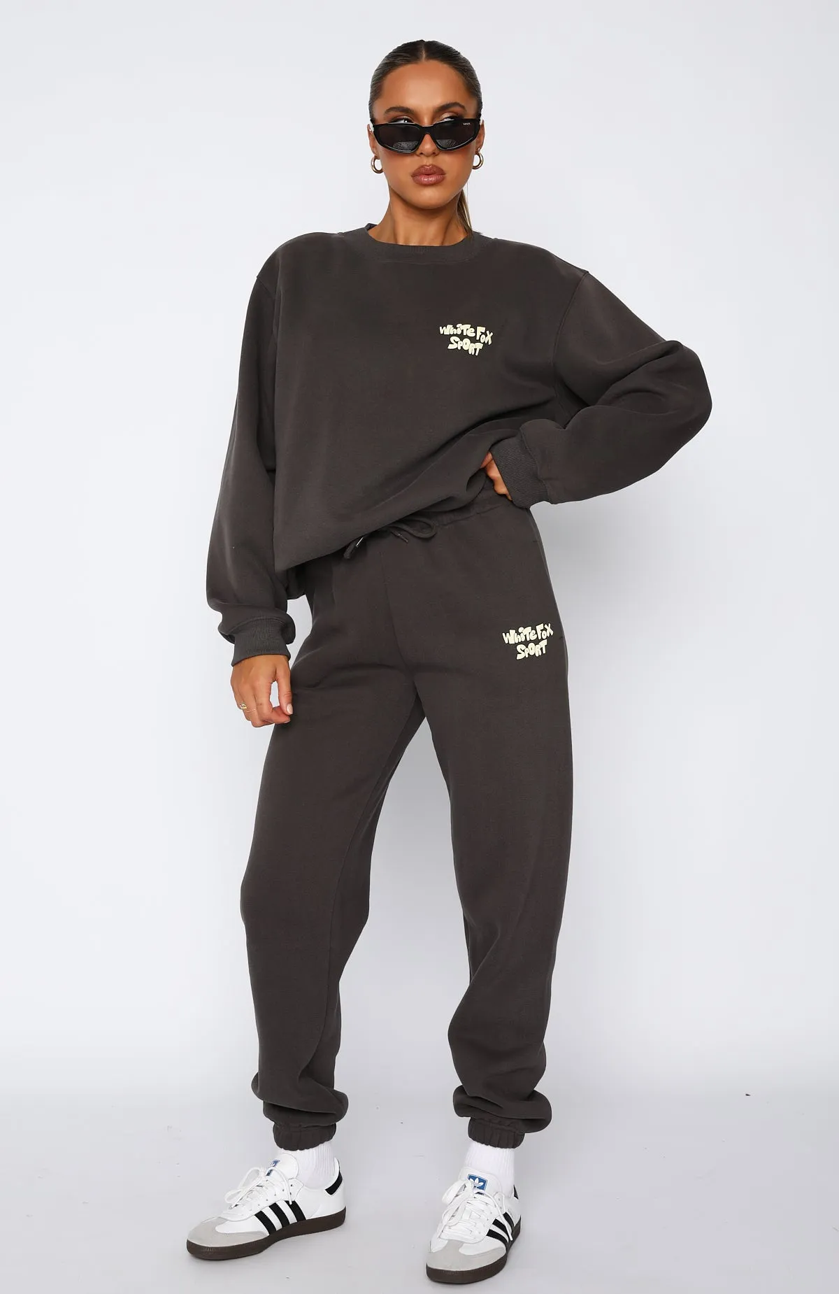 Sports Club Sweatpants Charcoal