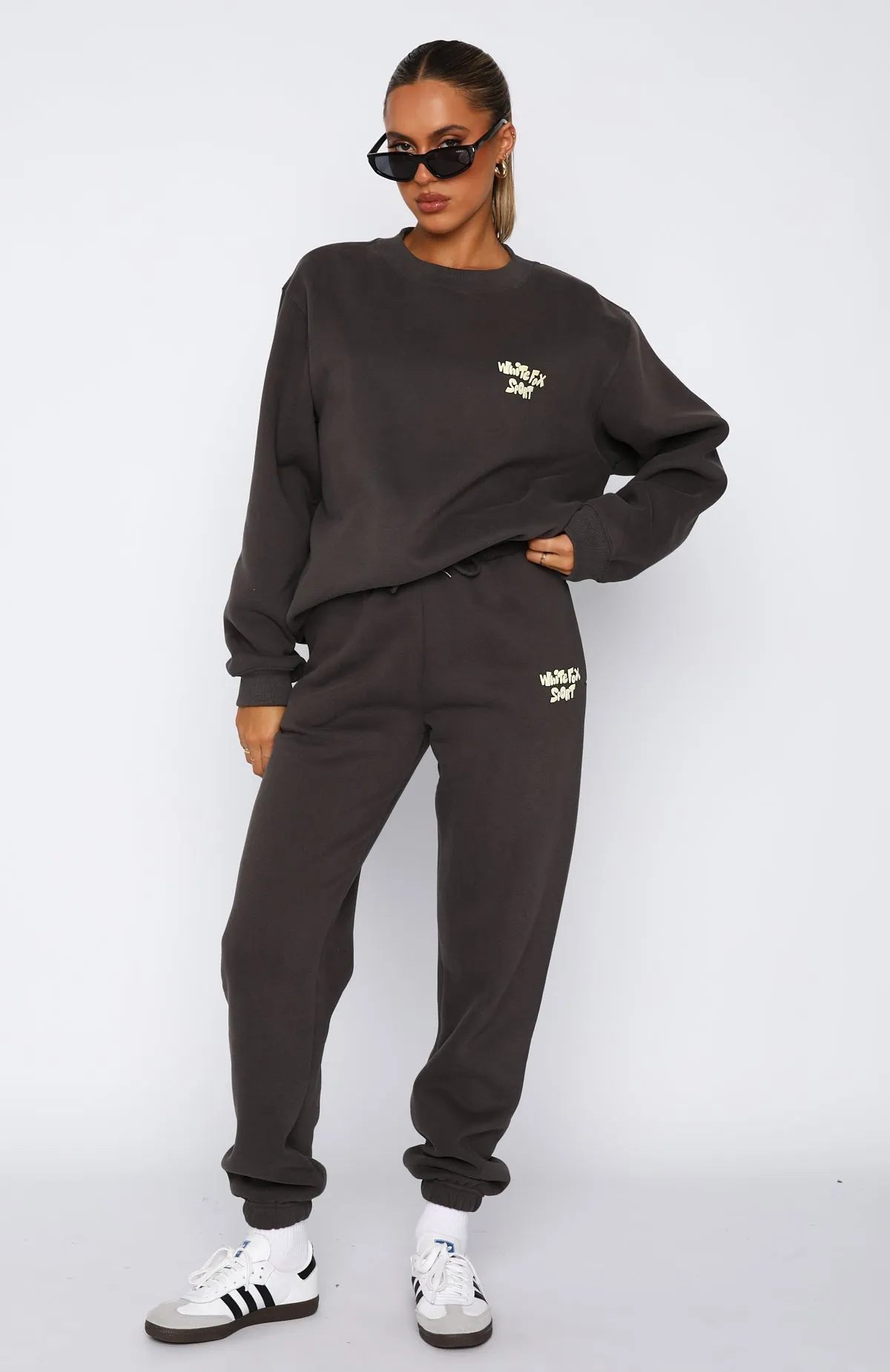 Sports Club Sweatpants Charcoal