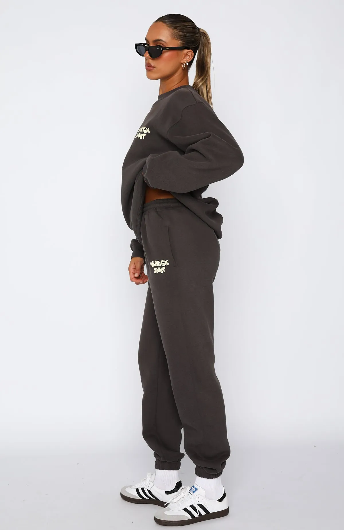 Sports Club Sweatpants Charcoal