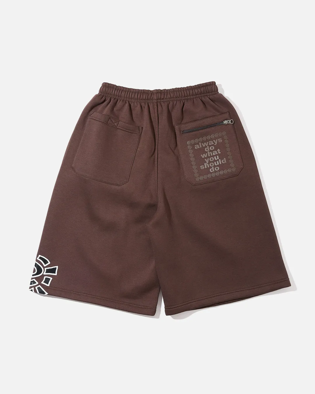 @Sun Jogger Shorts - Brown