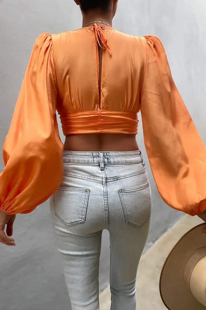 Talia Top - Orange