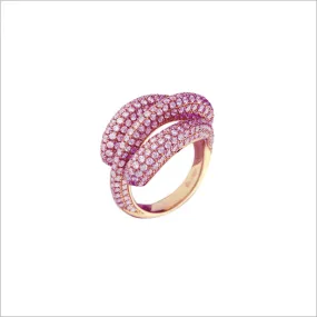 Triadra 18K Gold & Diamond Ring