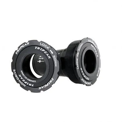 Tripeak T47 Bottom Bracket, Ceramic, Shimano-Road 86mm - Black