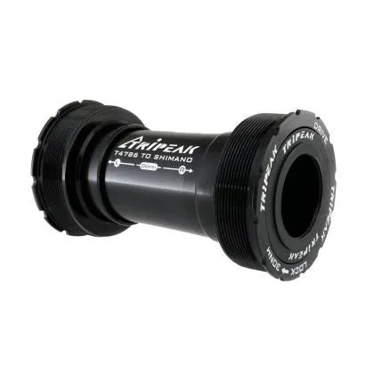 Tripeak T47 Bottom Bracket, Ceramic, Shimano-Road 86mm - Black