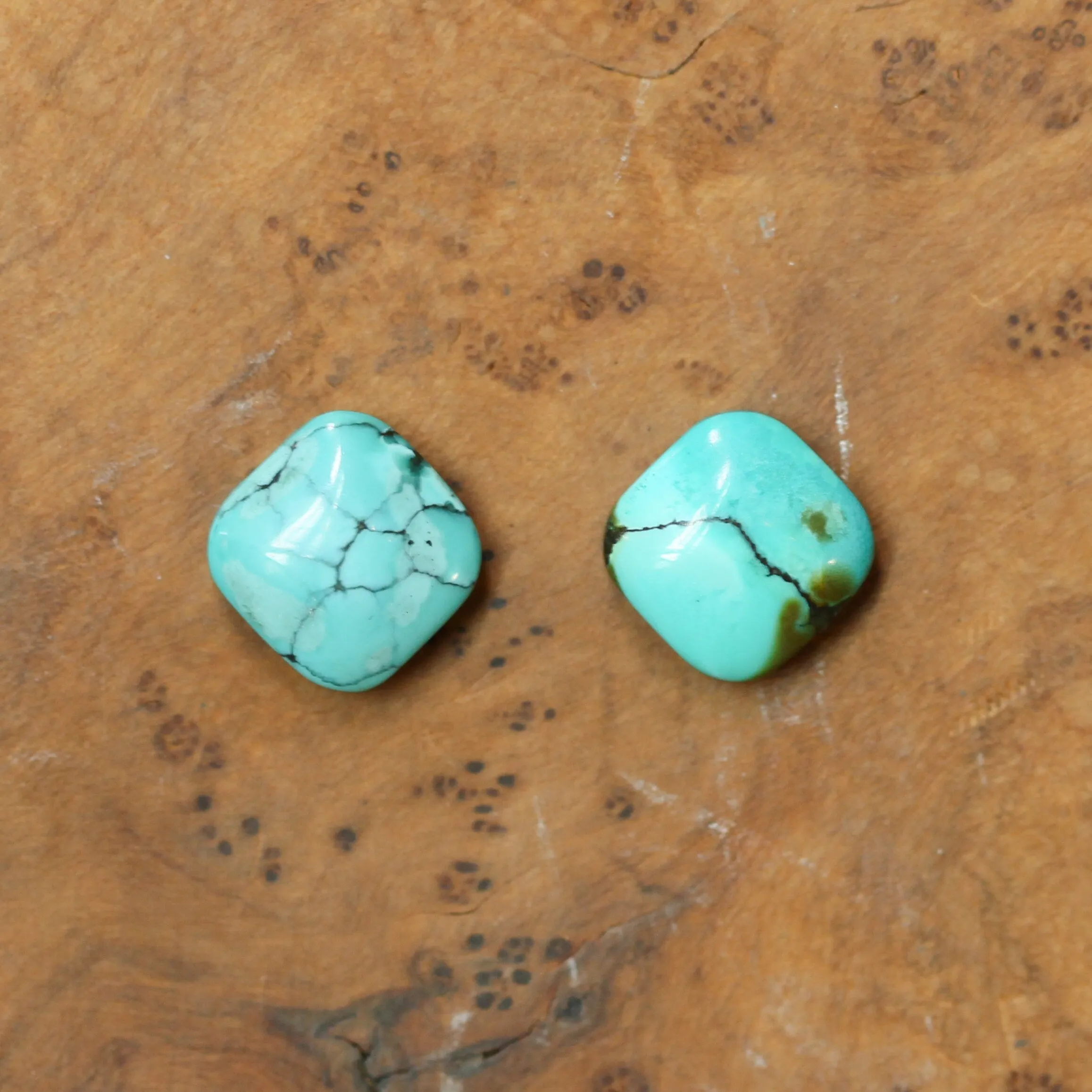 Turquoise Drop Earrings - Turquoise Earrings - Turquoise Drops - .925 Sterling Silver - OOAK