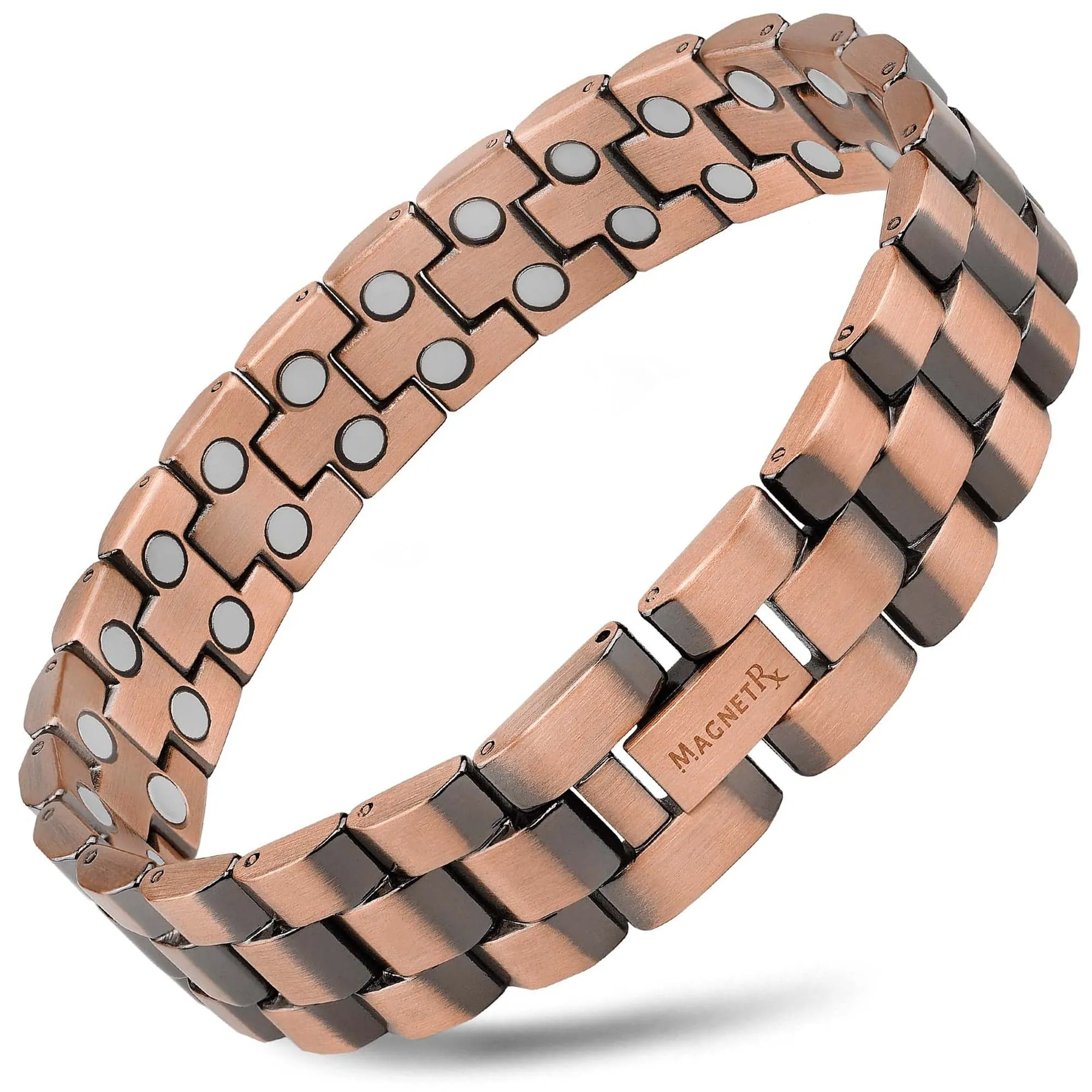 Ultra Strength Pure Copper Magnetic Therapy Bracelet (President)