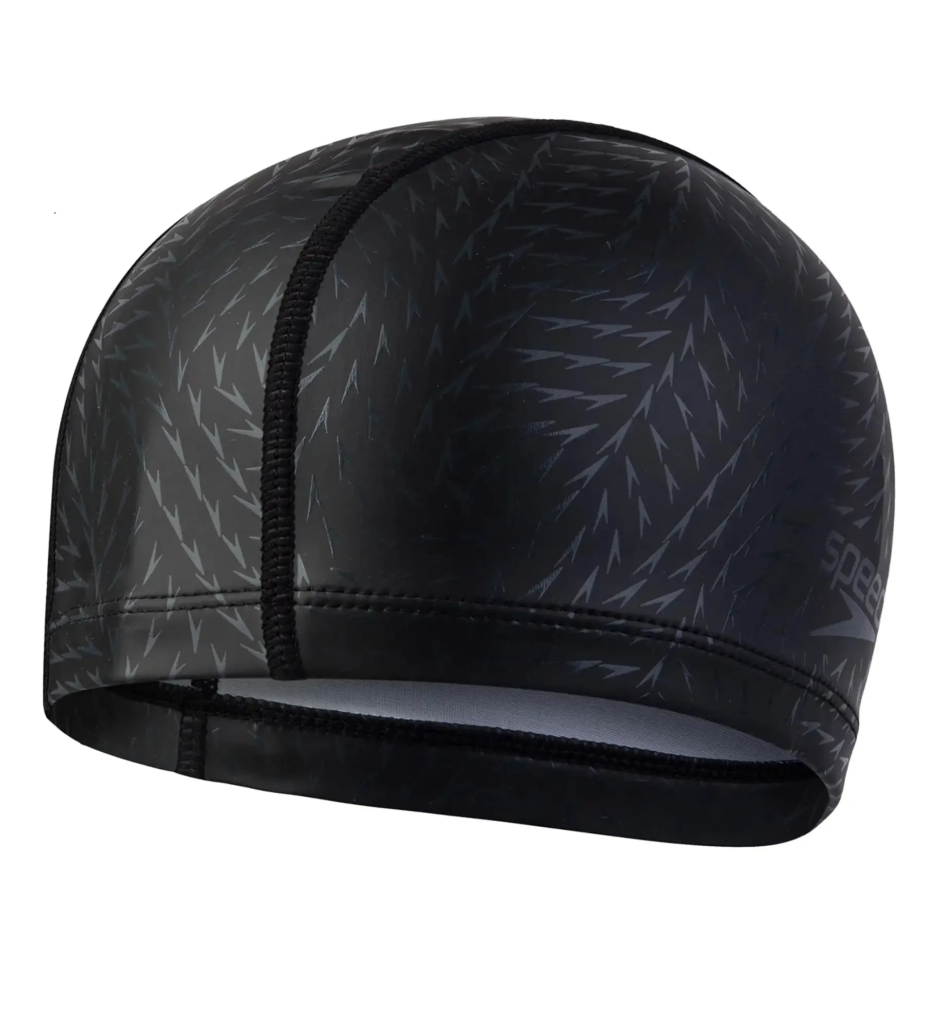 Unisex Adult Boom Ultra Pace Swim Caps - Grey & Black