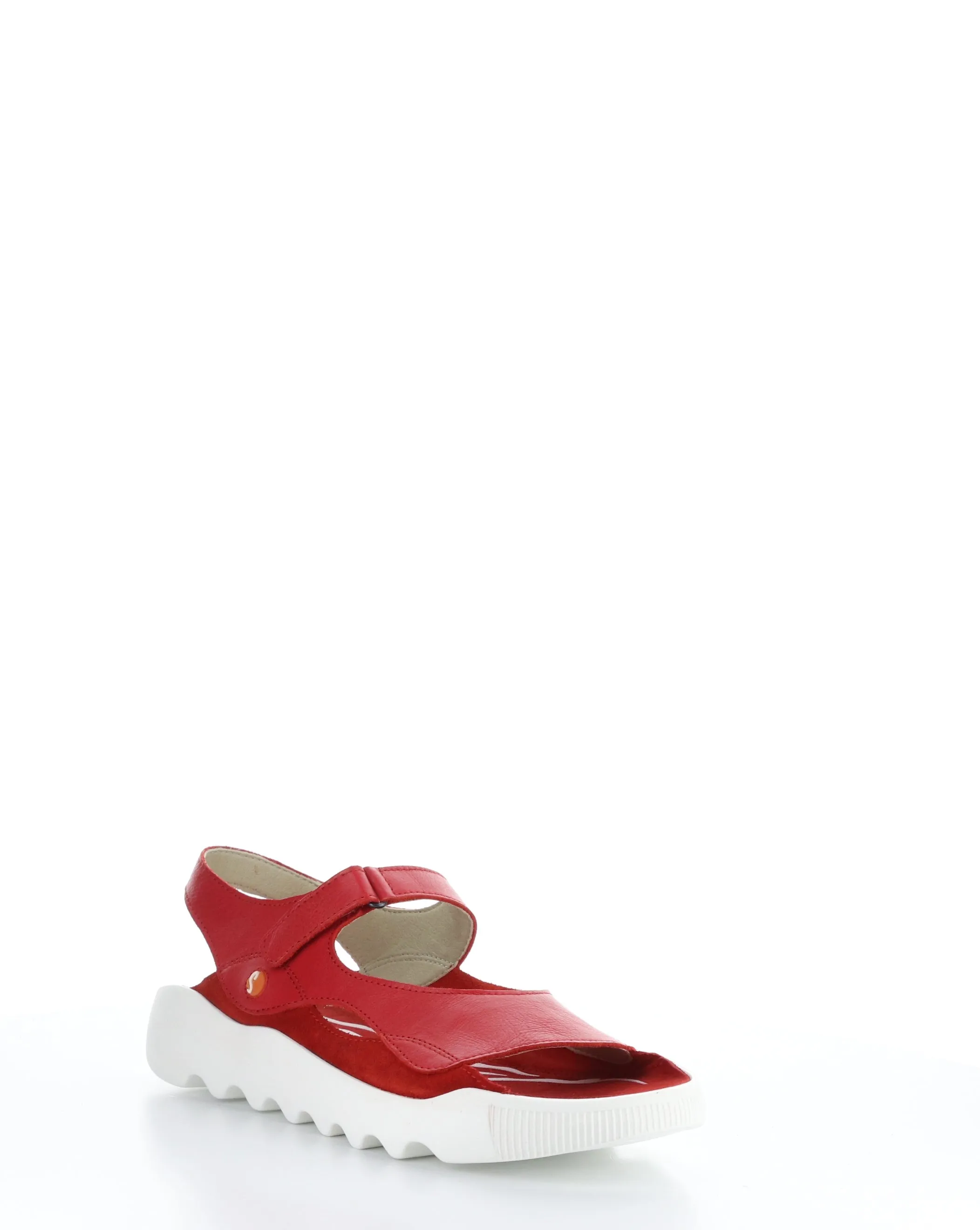 WEAL712SOF 005 CHERRY RED Velcro Sandals