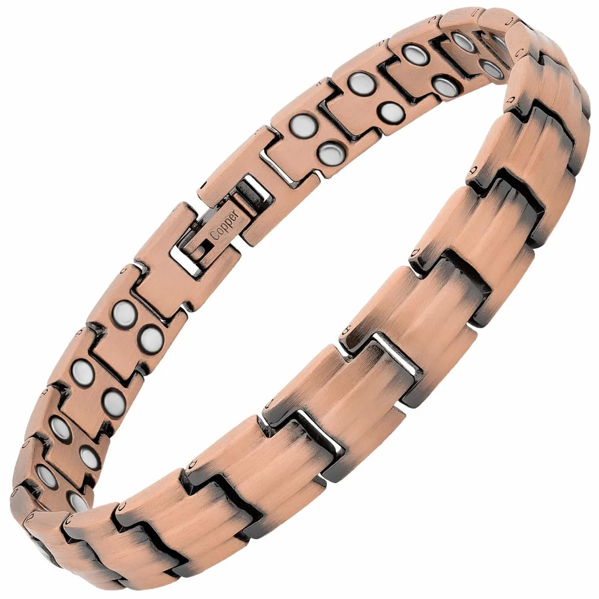 Women's Ultra Strength Pure Copper Magnetic Therapy Bracelet (Classic)