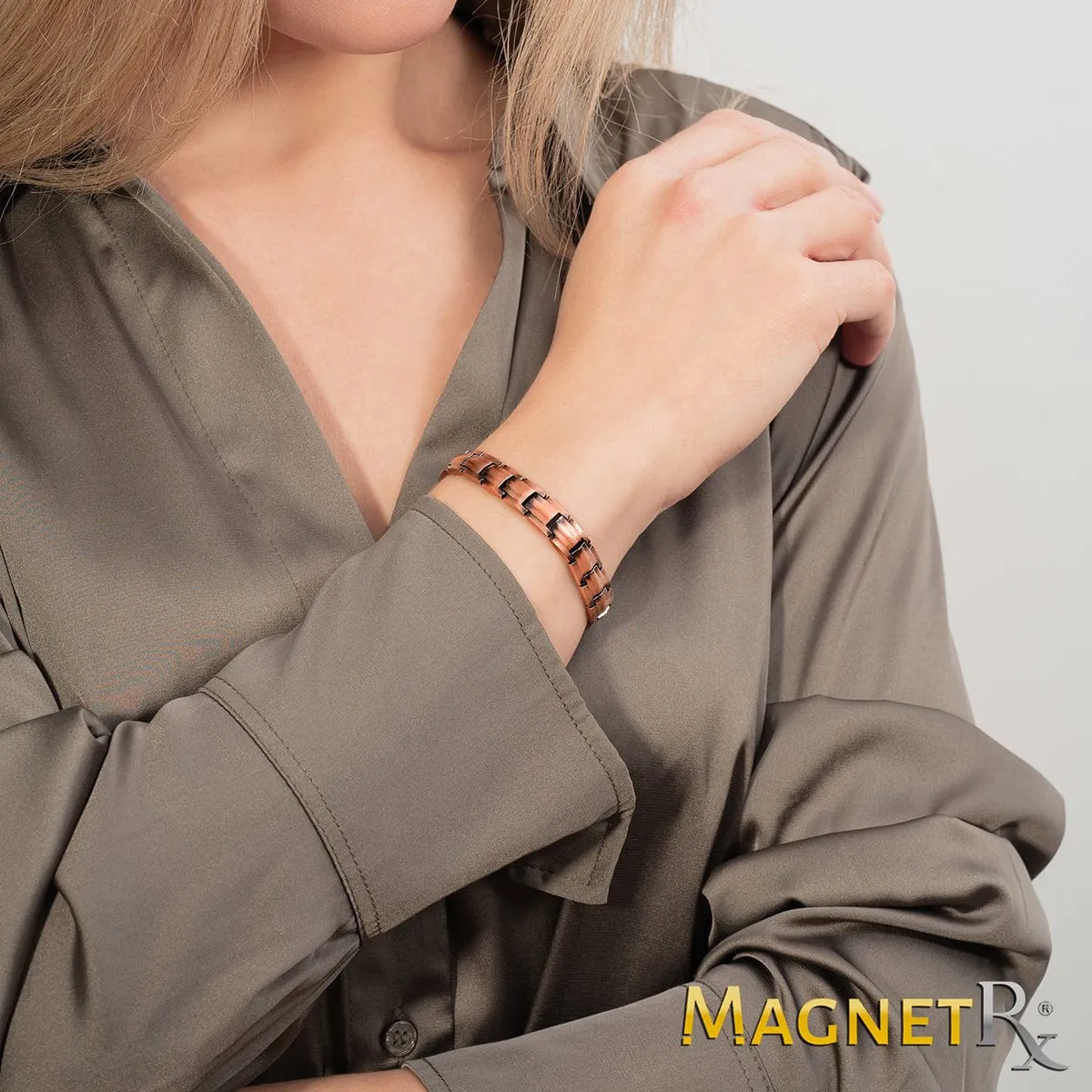 Women's Ultra Strength Pure Copper Magnetic Therapy Bracelet (Classic)