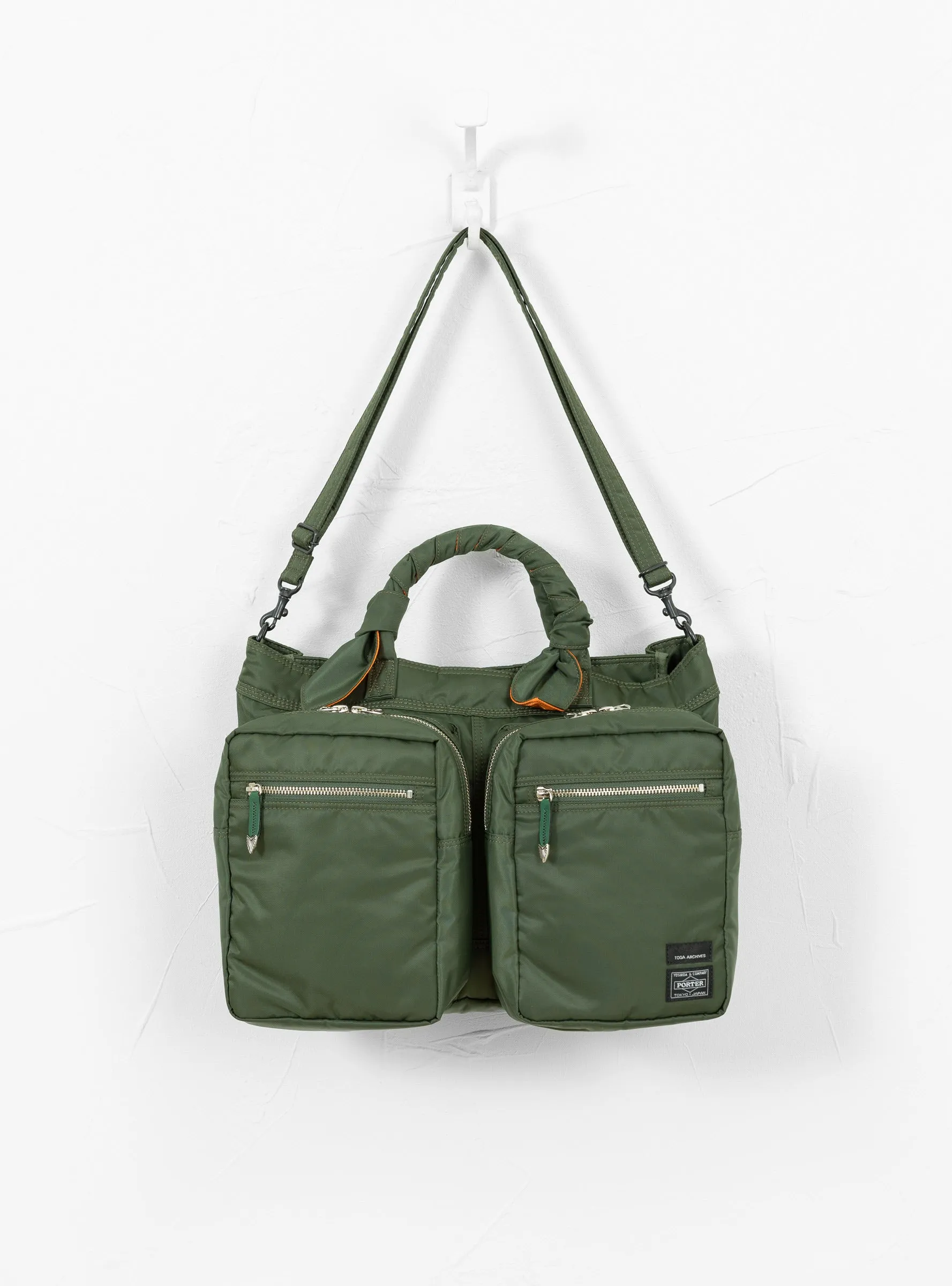 x Toga Archives Tote Bag Green