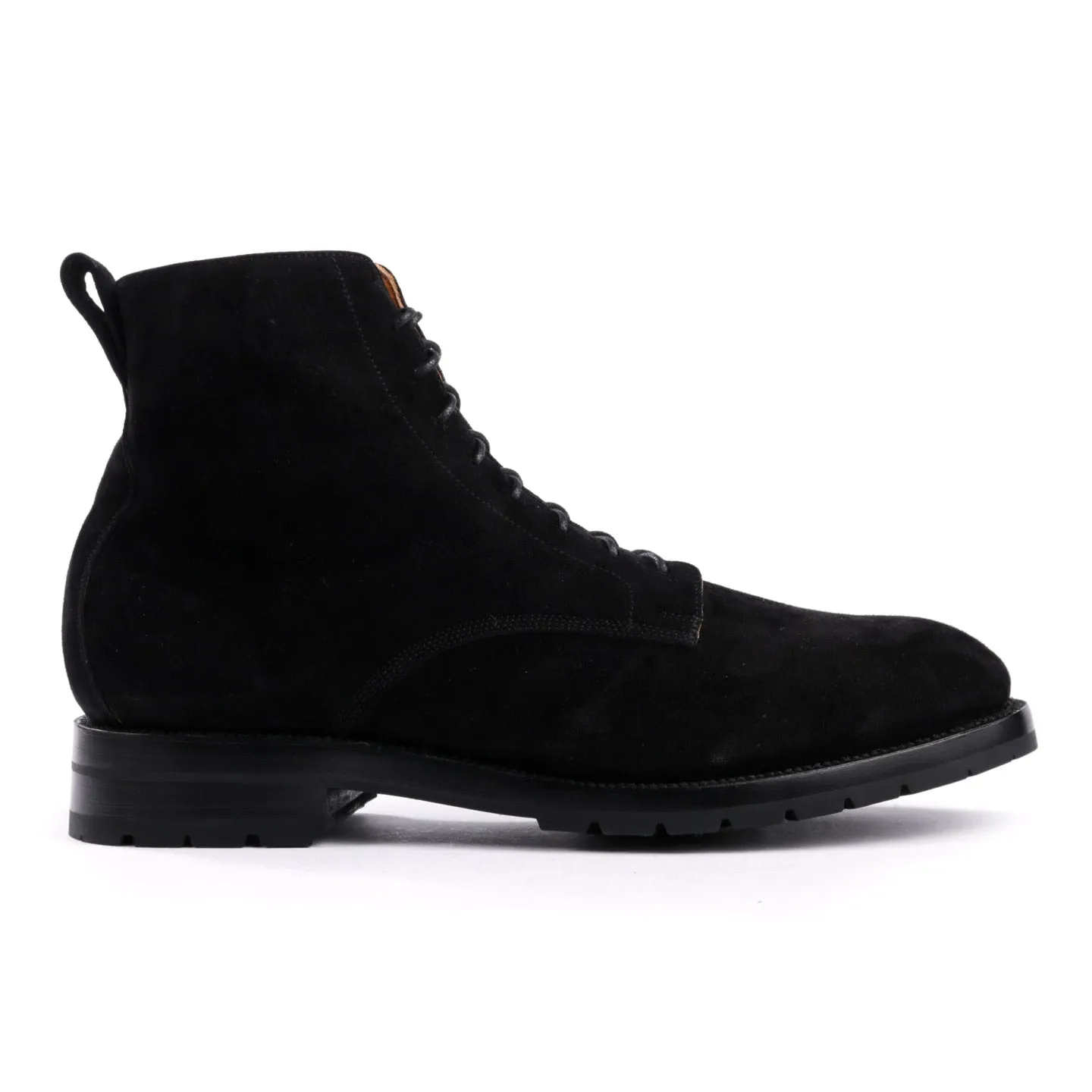 YUKETEN ERIC BOOT BLACK SUEDE